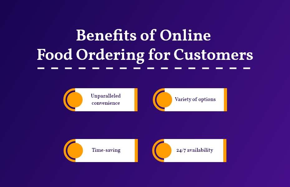 Benefits of food delivery apps for customers