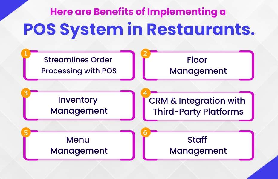benefits of implementing a POS system in restaurants
